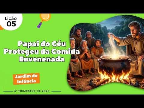 Aula de Jardim de Infância: Papai do Céu Protegeu da Comida Envenenada