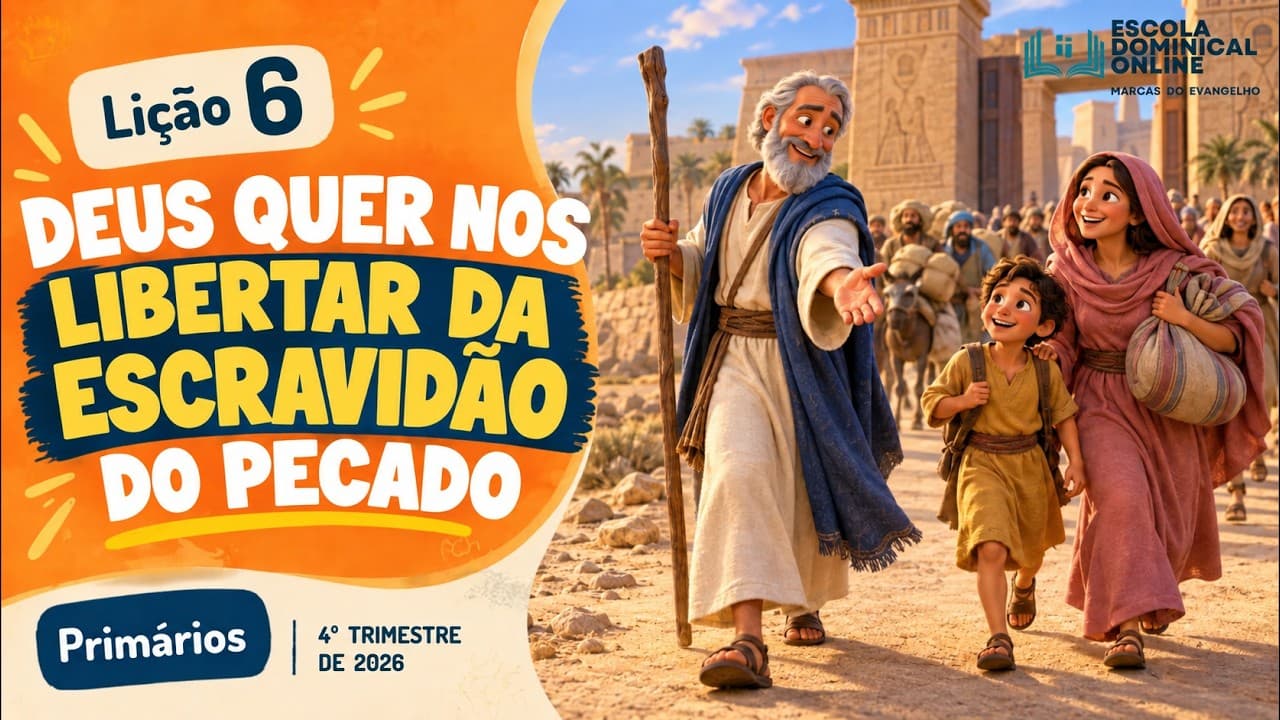 Imagem de fundo para Deus Quer nos Libertar da Escravidão do Pecado