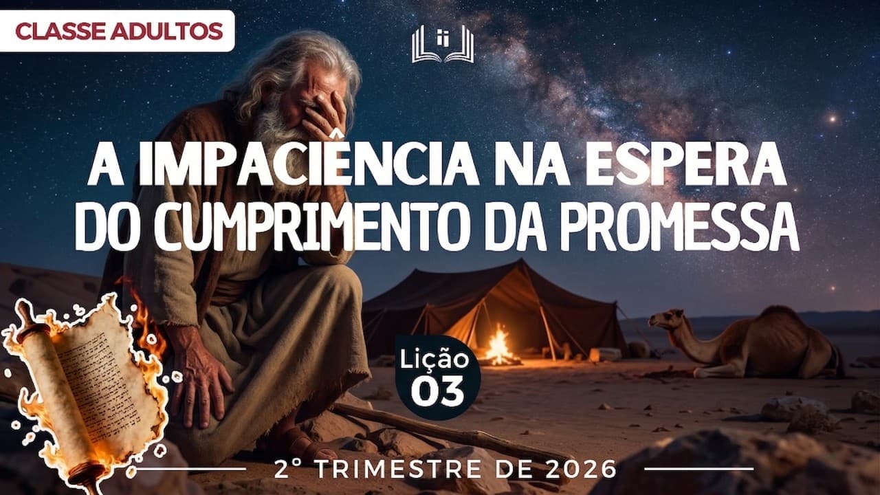 Capa da aula: A Impaciência na Espera do Cumprimento da Promessa