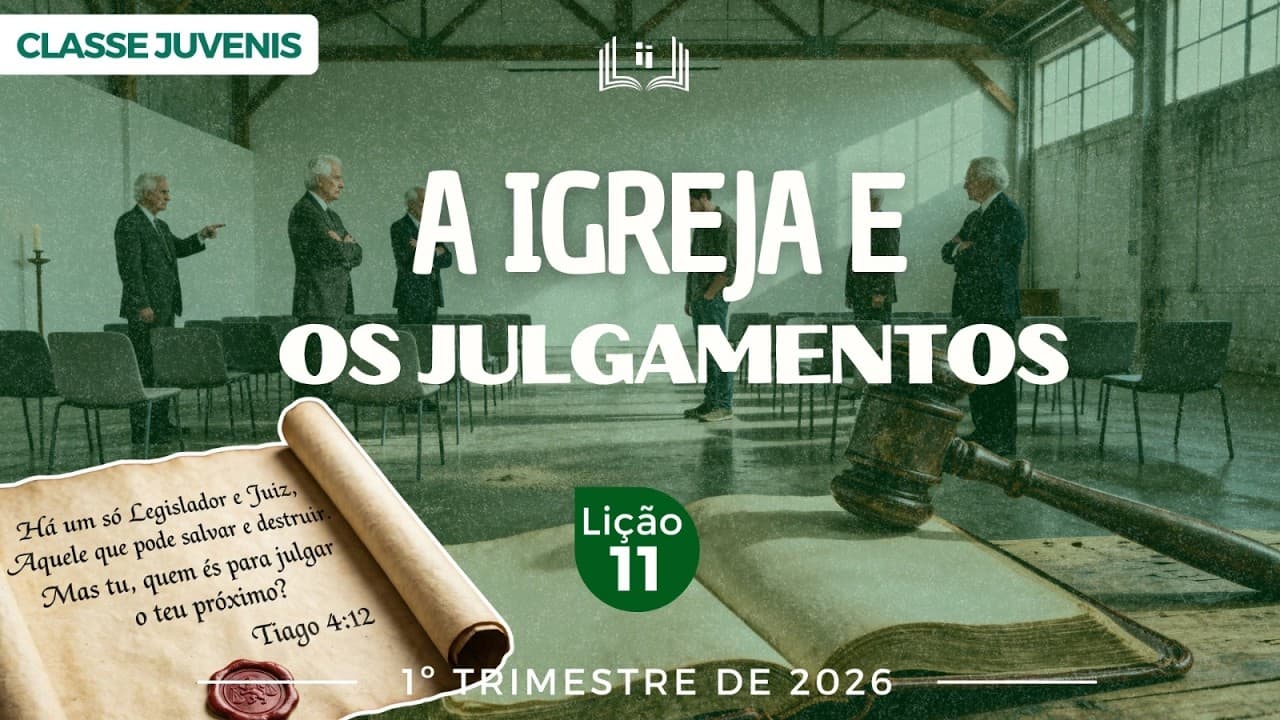 Capa da aula: A Igreja e os Julgamentos