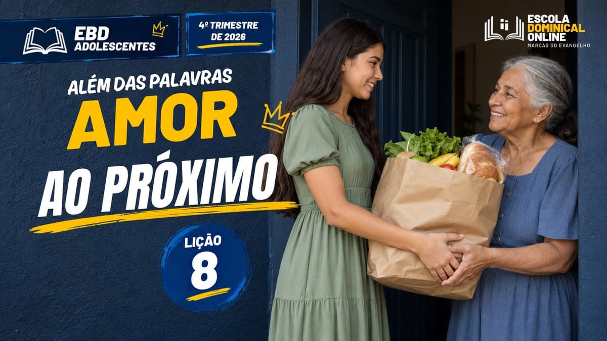 Capa da aula: O Mandamento do Amor ao Próximo