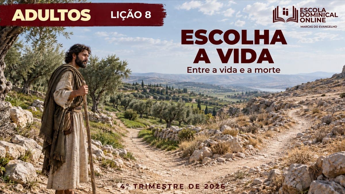 Capa da aula: Escolhendo a Vida ou a Morte