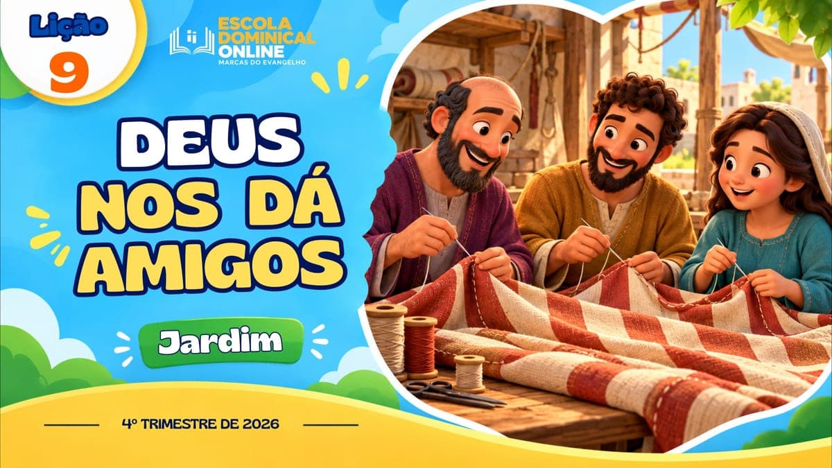 Capa da aula: O Papai do Céu Dá Amigos