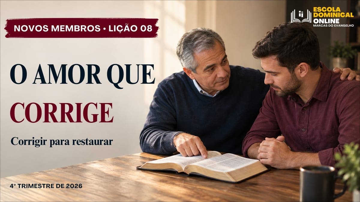 Capa da aula: O Amor que Corrige