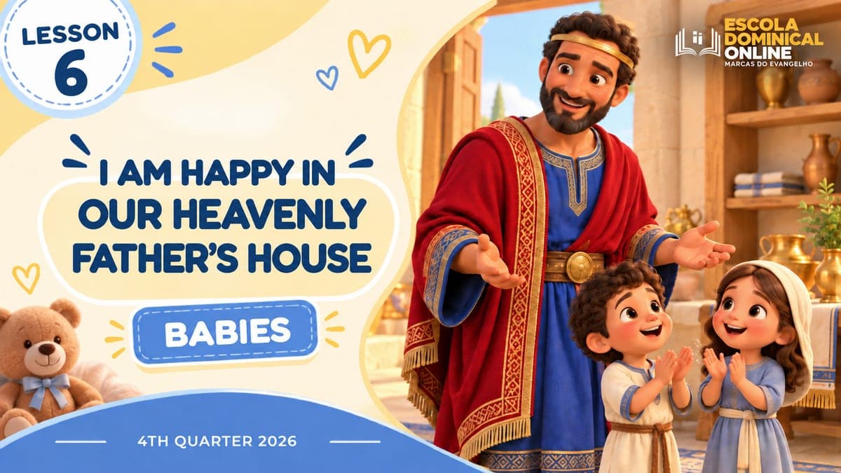 Lesson cover: I Am Happy in Our Heavenly Father's House