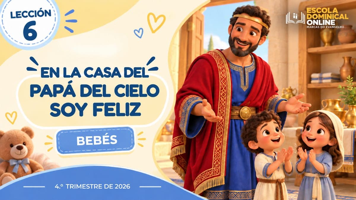 Portada de la clase: En la casa del Papá del cielo soy feliz