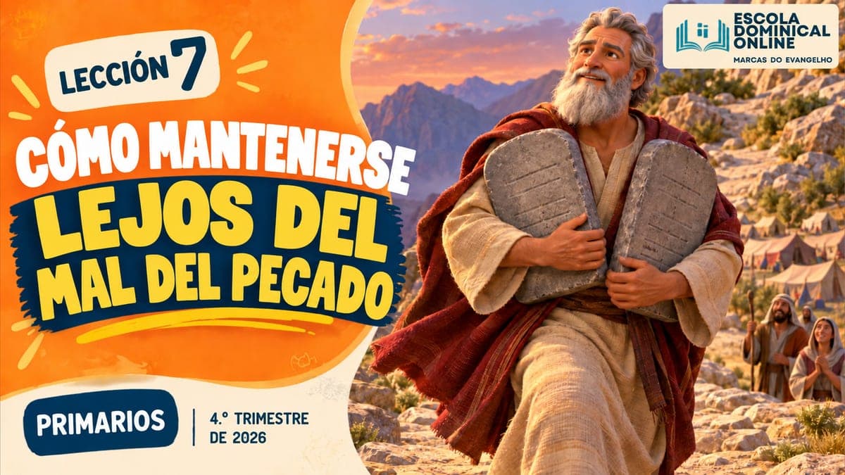 Portada de la clase: Cómo mantenerse lejos del mal del pecado