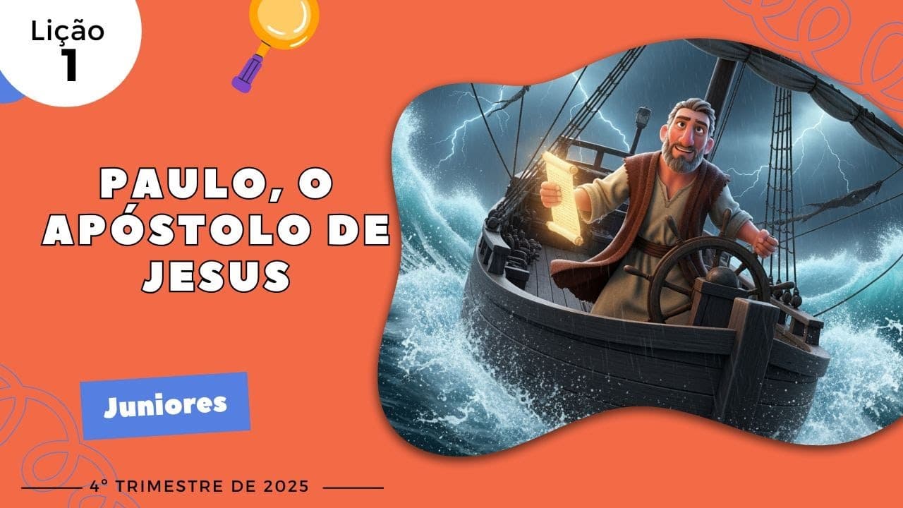 Capa da aula: Paulo, O Apóstolo De Jesus
