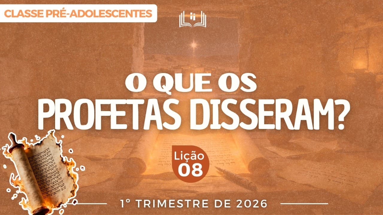 Capa da aula: O que os Profetas Disseram?