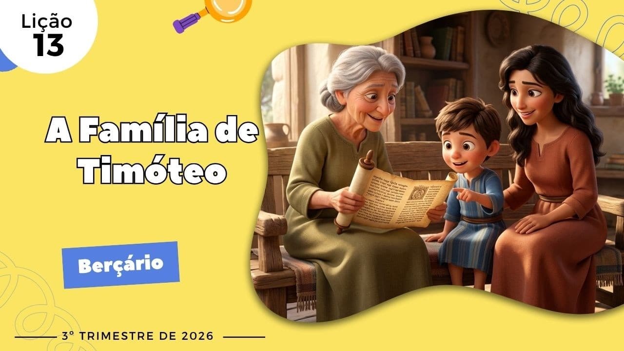 Capa da aula: A Família de Timóteo