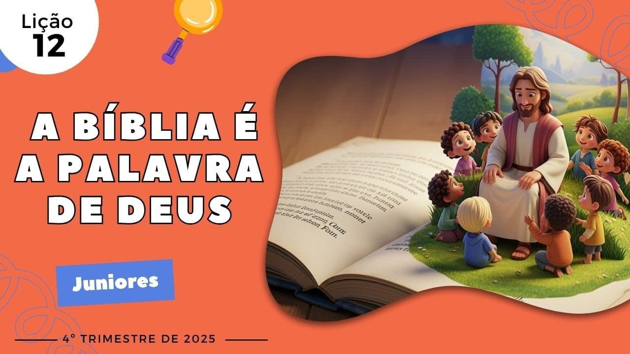 Capa da aula: A Bíblia é a Palavra de Deus
