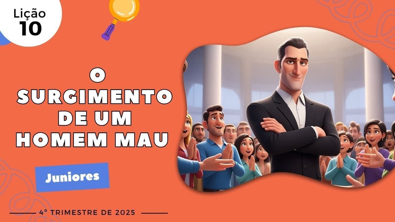 Capa da aula: O Surgimento de Um Homem Mau