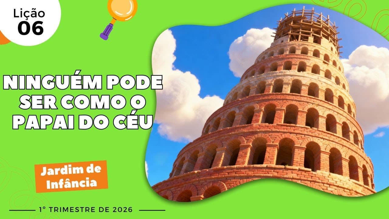 Capa da aula: Ninguém pode ser como o Papai do Céu!.