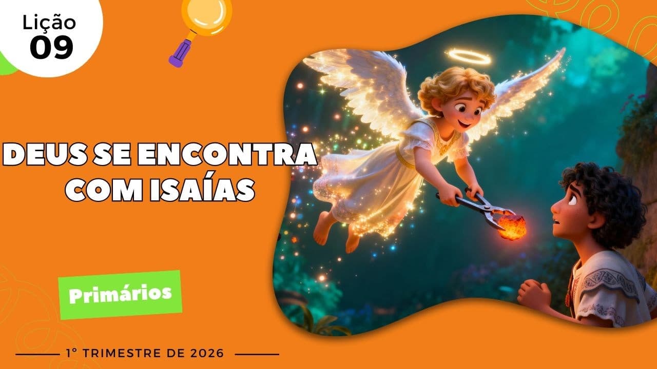 Capa da aula: Deus se Encontra com Isaías