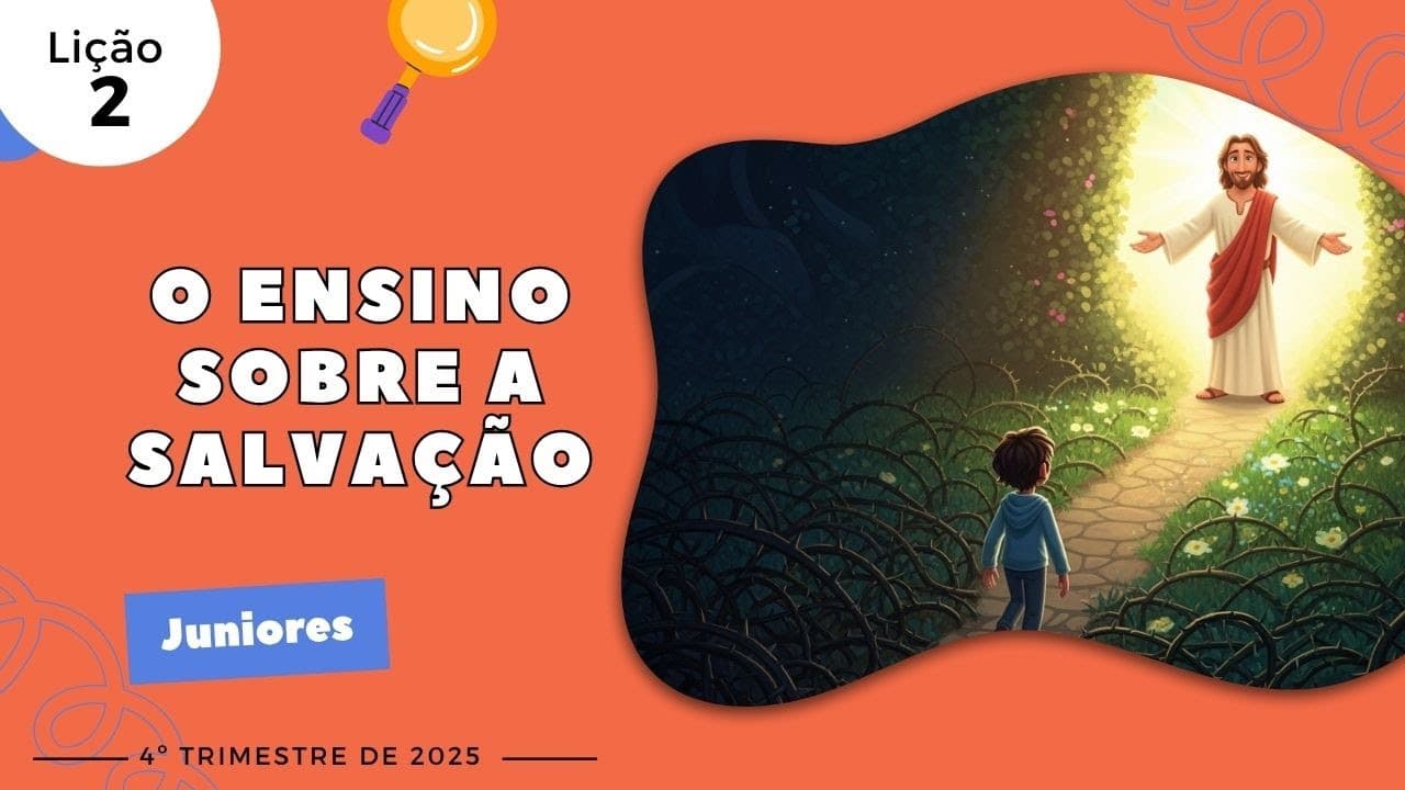 Capa da aula: O Ensino Sobre A Salvação