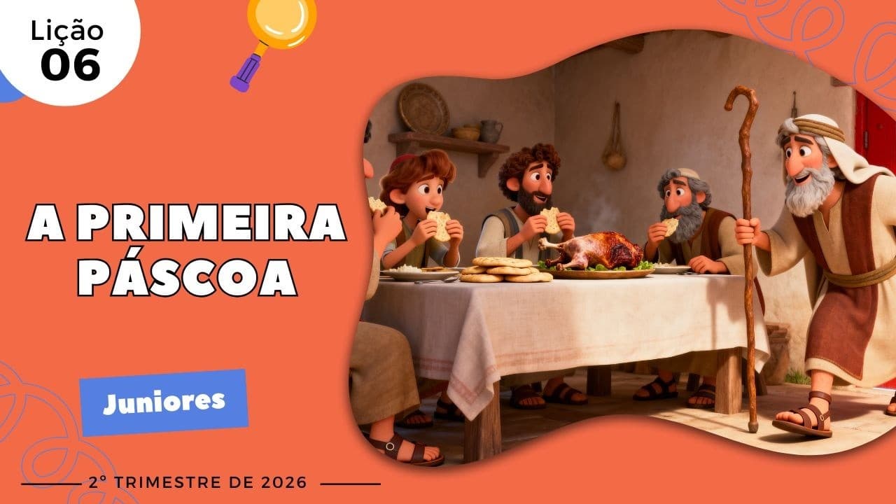 Capa da aula: A Primeira Páscoa