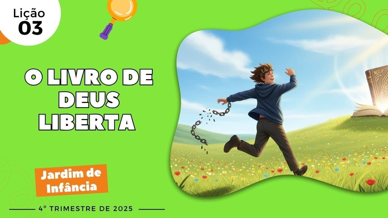Capa da aula: O Livro De Deus Liberta