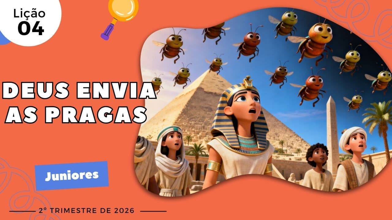 Capa da aula: Deus Envia as Pragas
