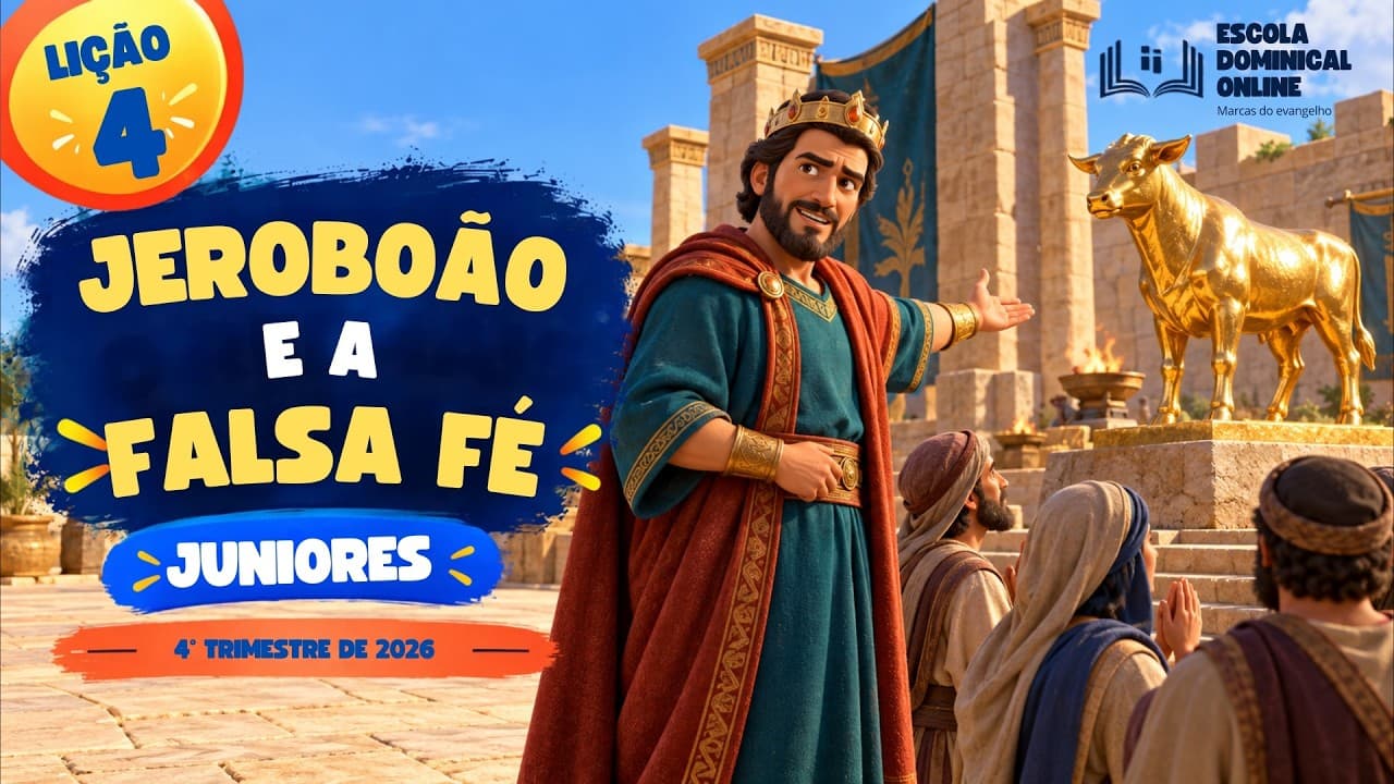 Capa da aula: Jeroboão e a Falsa Fé