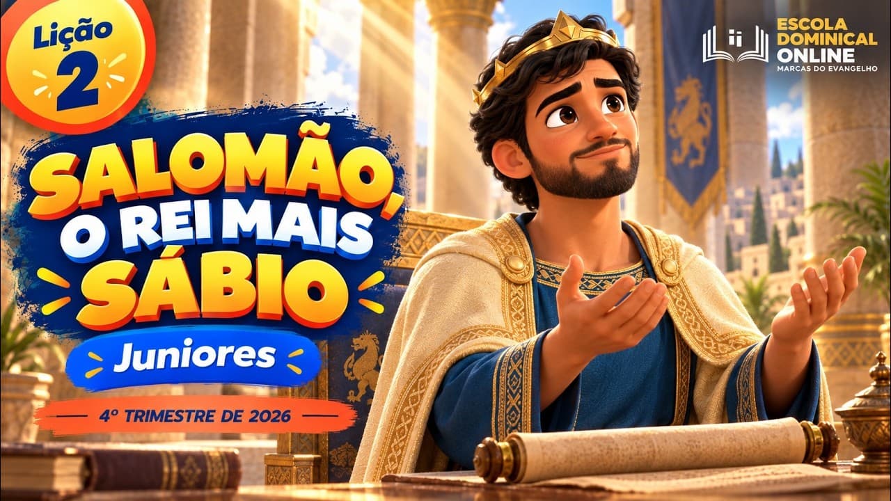 Capa da aula: Salomão, o Rei Mais Sábio