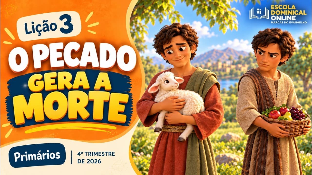Capa da aula: O Pecado Gera a Morte