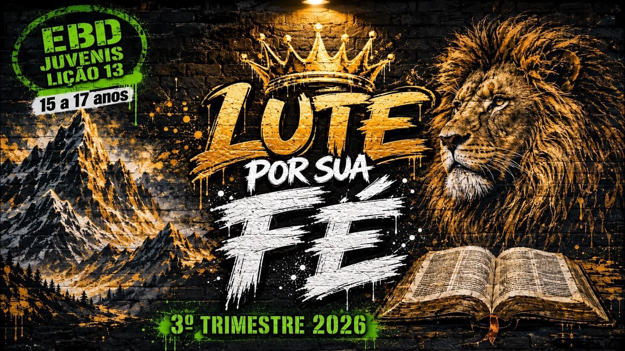 Capa da aula: Lute por Sua Fé