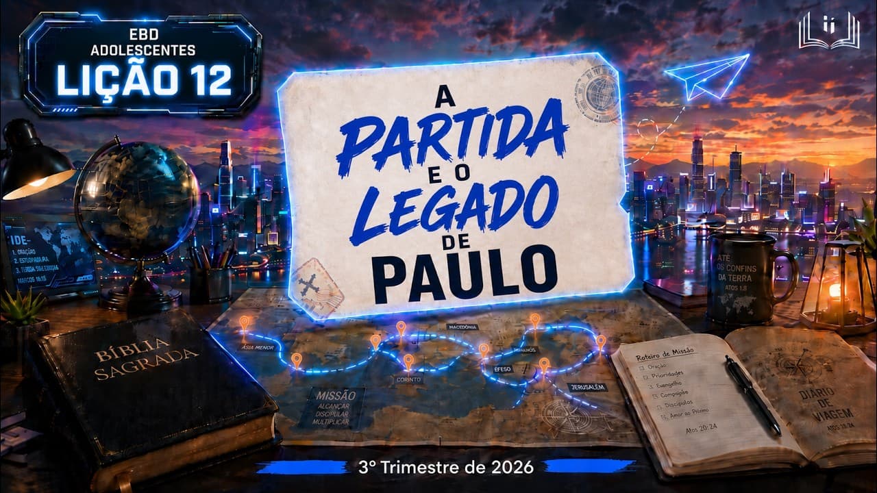 Capa da aula: A Partida e o Legado de Paulo