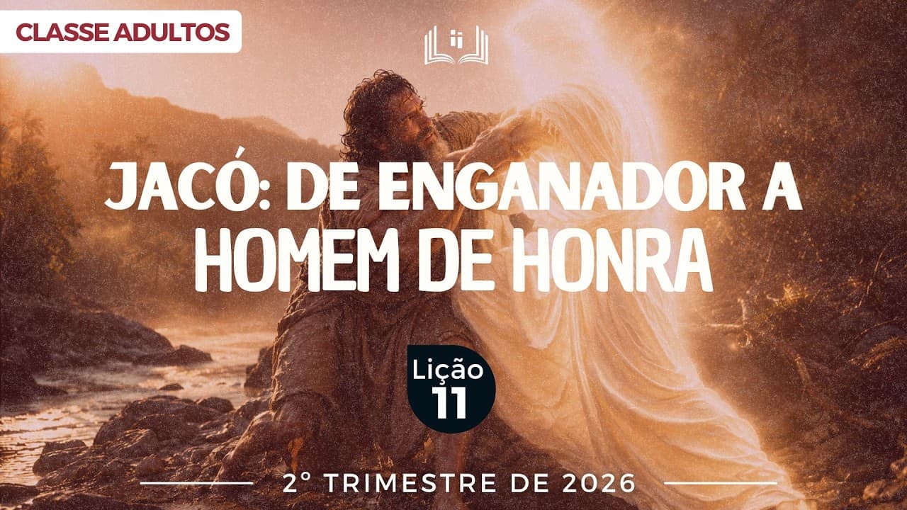 Capa da aula: Jacó: De Enganador a Homem de Honra
