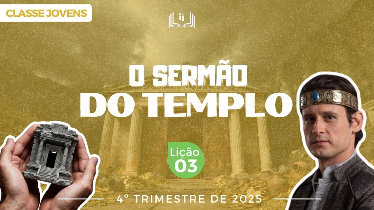 Capa da aula: O Sermão Do Templo