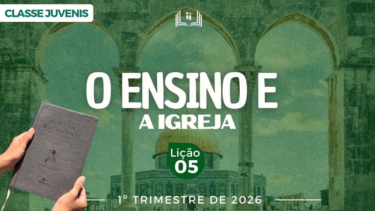 Capa da aula: O Ensino e a Igreja