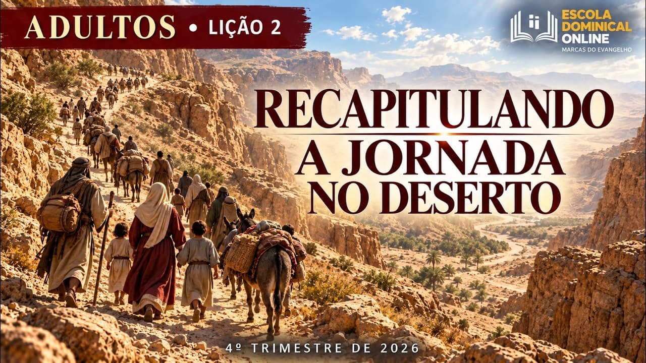 Capa da aula: Recapitulando a Jornada no Deserto